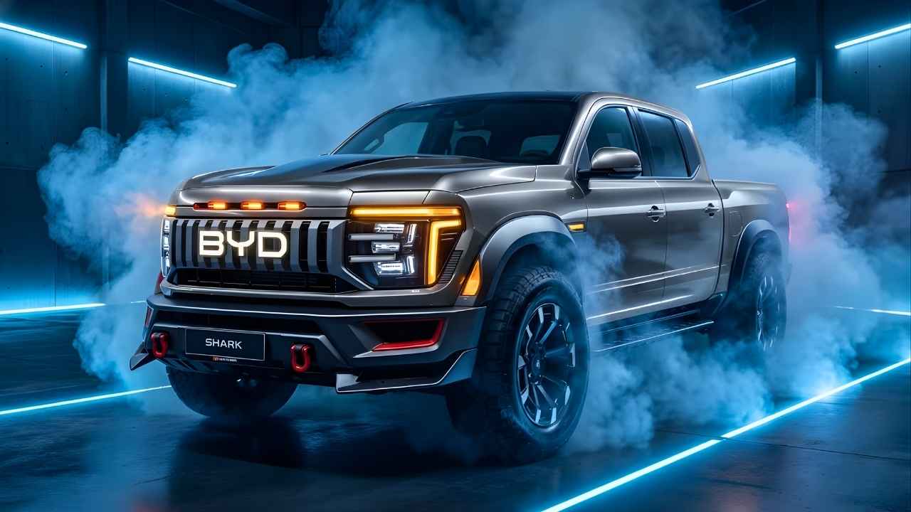 BYD Shark Pickup 2026: potencia electrificada, equipamiento de lujo y precio competitivo