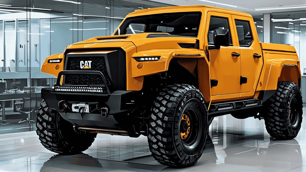 Caterpillar Pickup 2026 revelada: la pickup ultra resistente diseñada para conquistar cualquier desafío