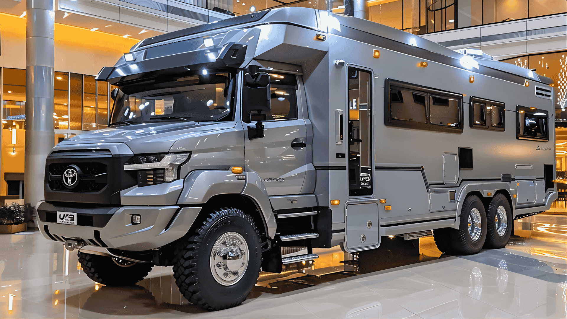 Toyota HikeCruze 6x6 2026: el motorhome de lujo extremo donde la aventura se convierte en arte