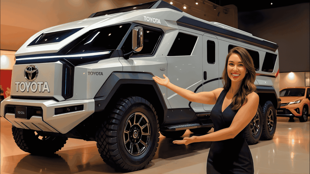 Toyota HikeCruze 6x6 Motorhome 2026: precio, características y el futurista concepto que revoluciona las vans camper