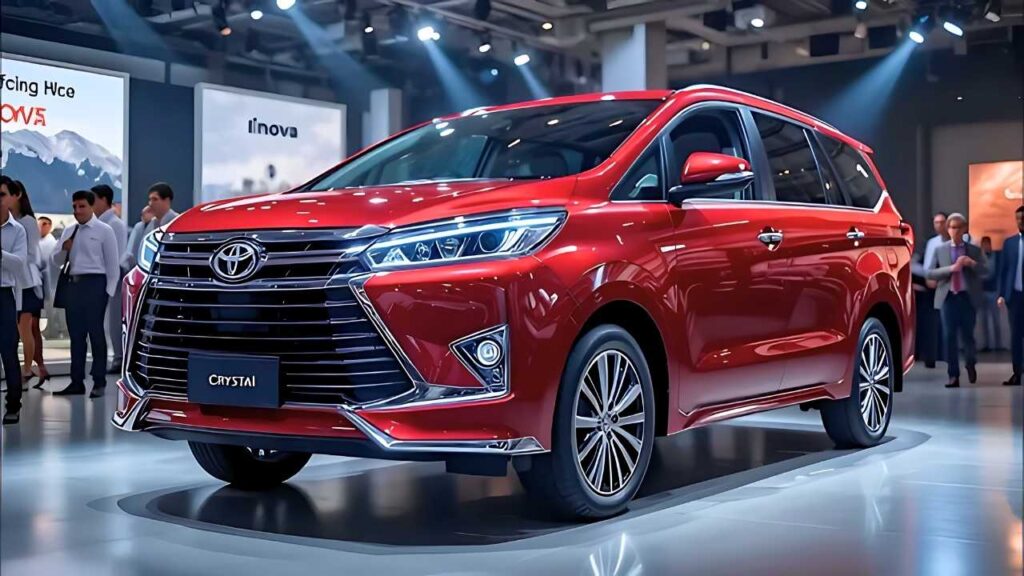 Toyota Innova Crysta 2026 : monospace 7 places premium au moteur puissant et équipements luxueux