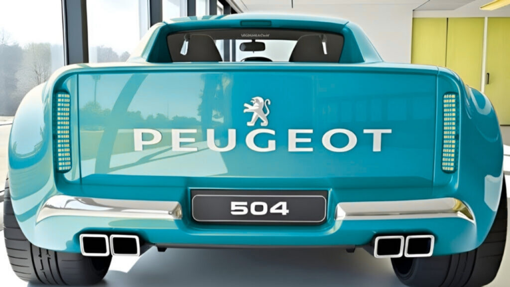 Peugeot 504 Pickup 2026: el icónico clásico renace como pickup robusta y moderna