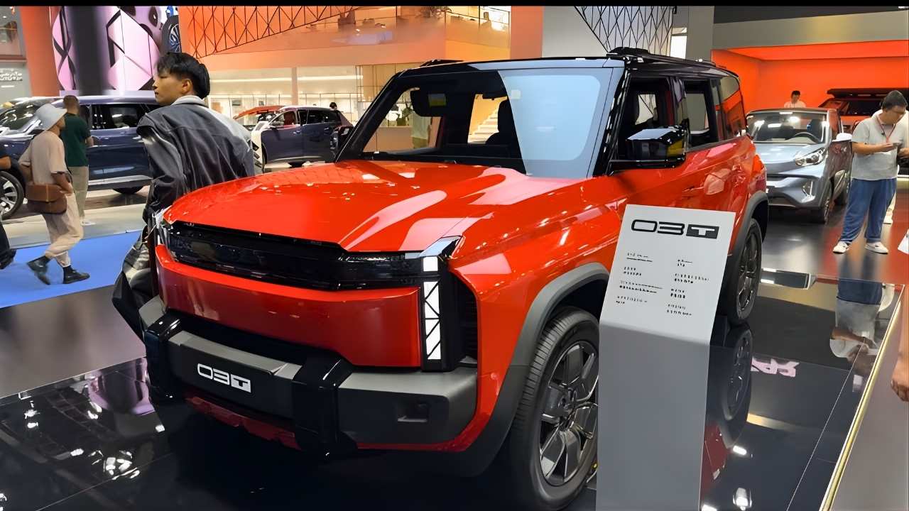 CHERY iCAR 03T EV 2025: Diseño Exterior Futurista e Interior Tecnológico de Última Generación